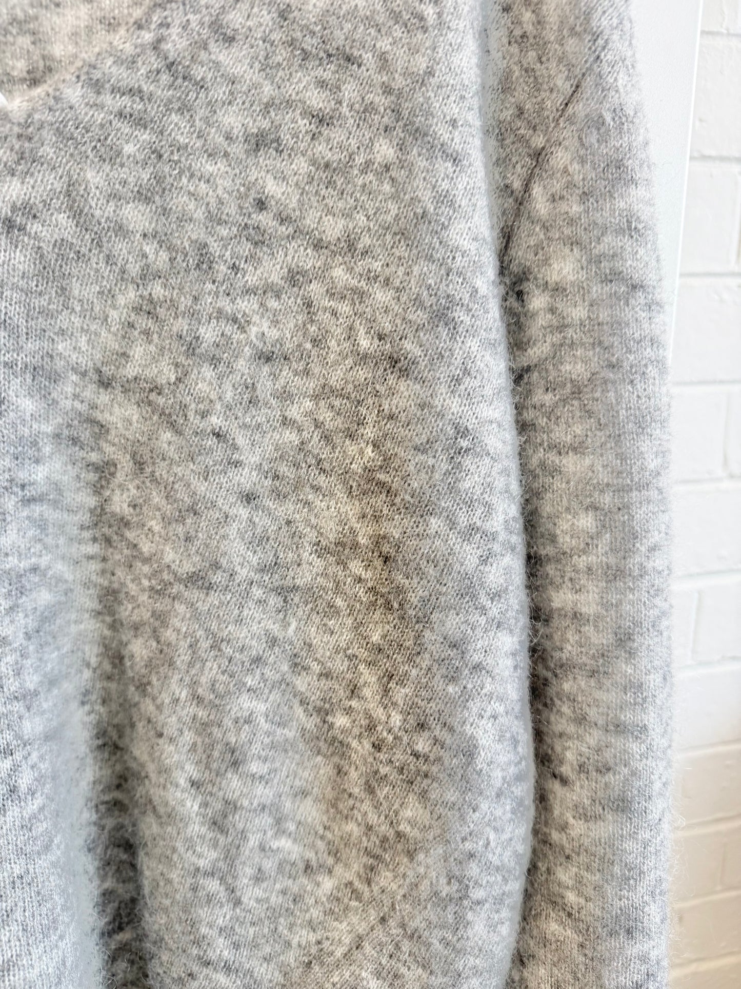 Second Female Brook Knit Jumper - Grey - Size Small (10-12)