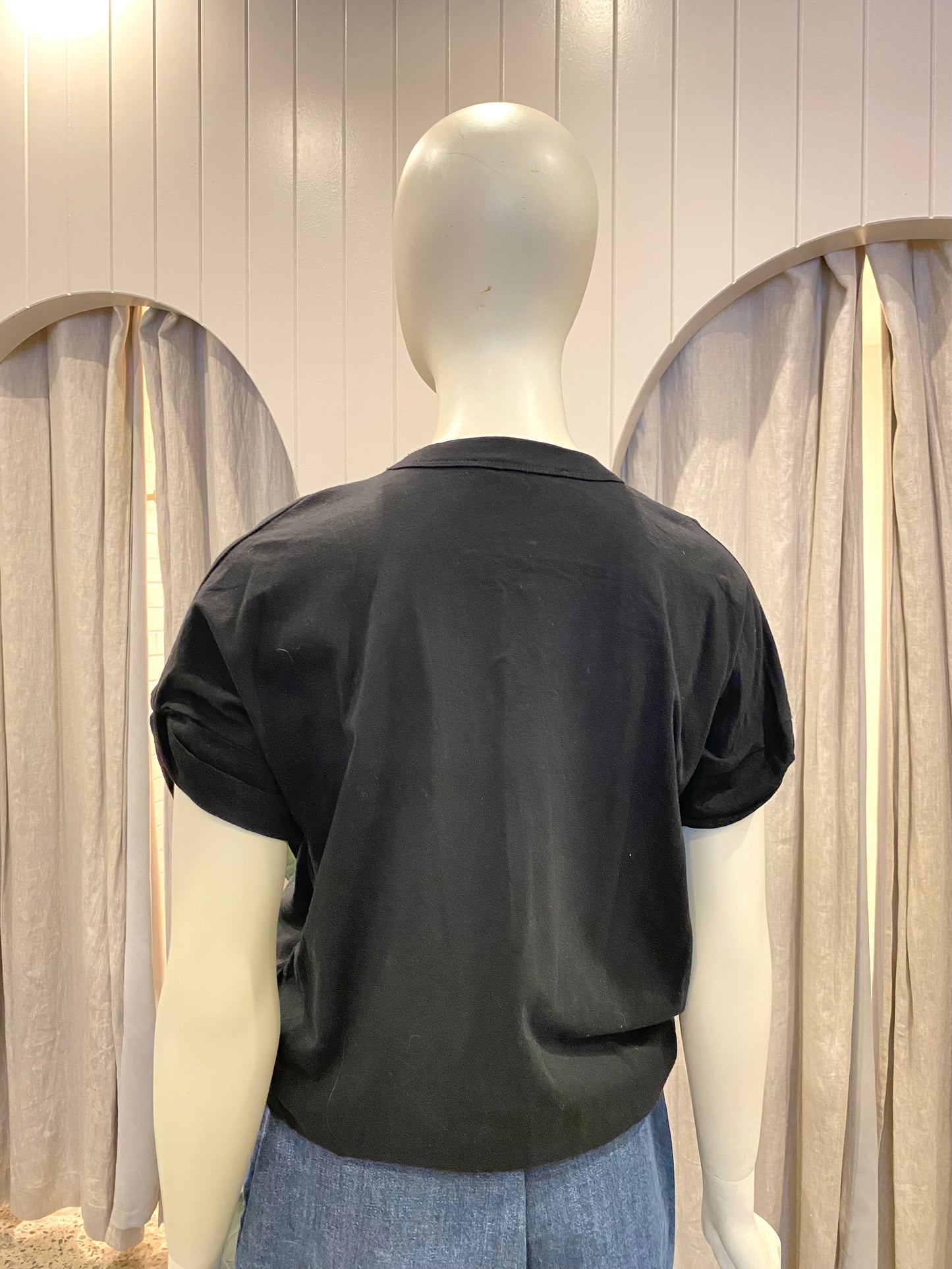 Camilla & Marc Huntington Tee in Black - Size 8