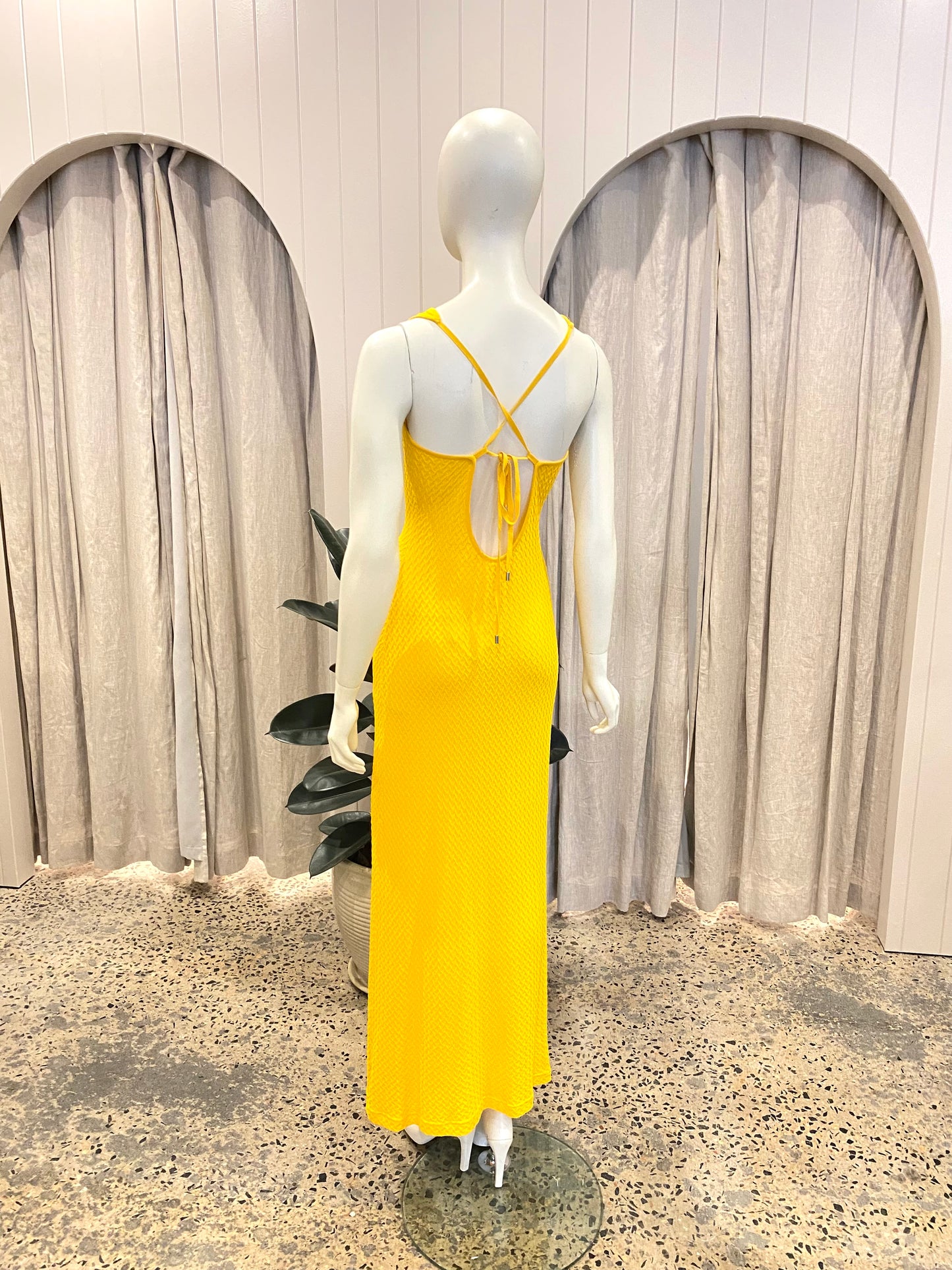 Monday Swimwear Ramatuelle Dress in mango - Size L (12)