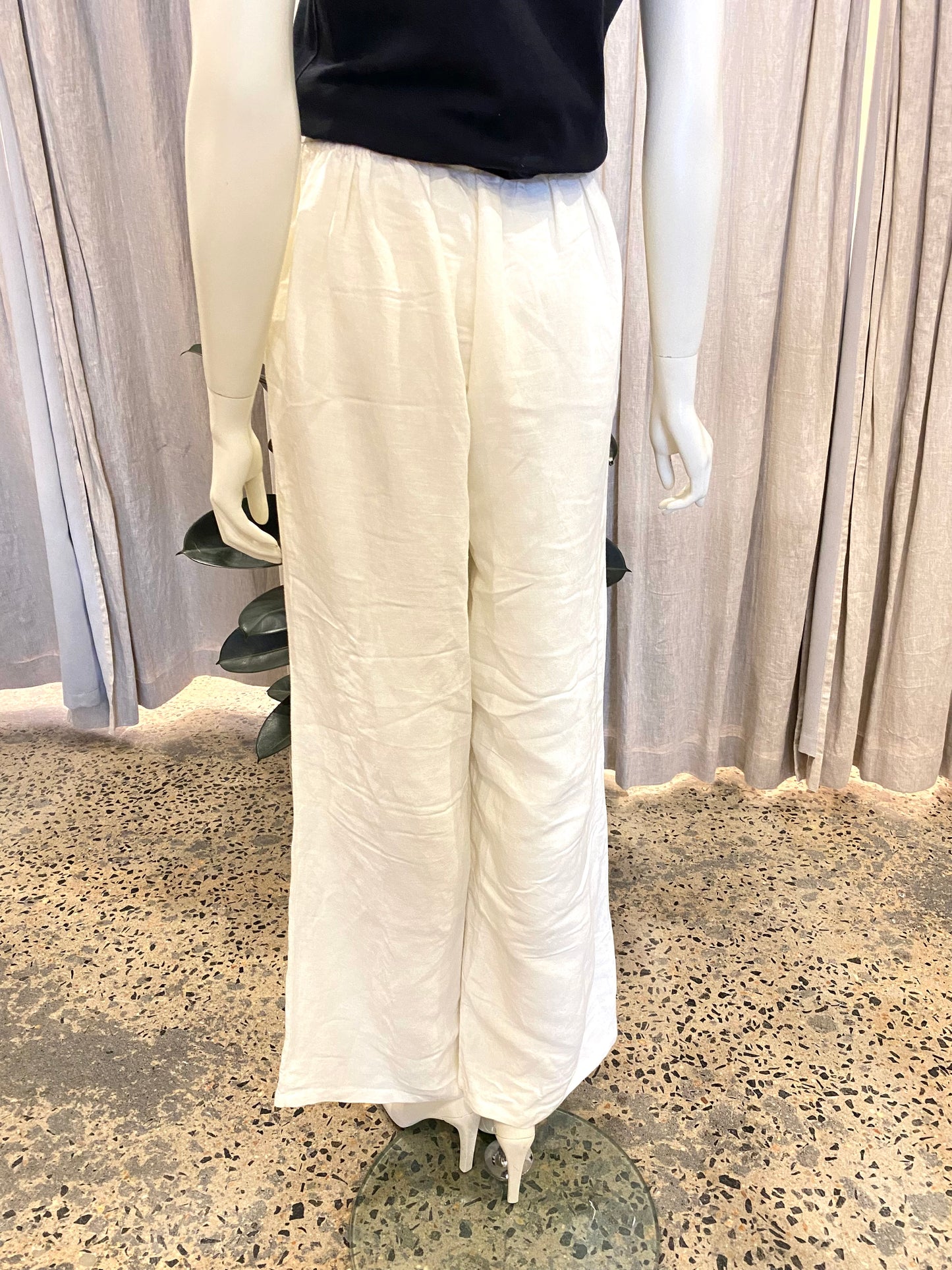Monday Swimwear 'Belize' Pant in White - Size S (10)