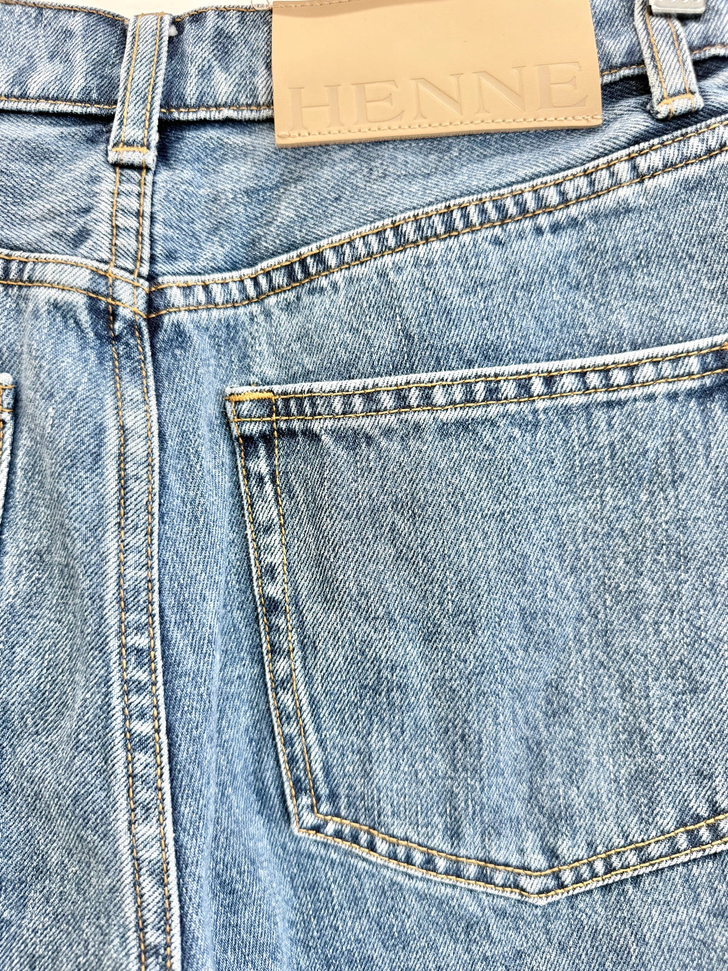 HENNE Indigo Blue Valentina Jean - Size 27 (6 - 8)