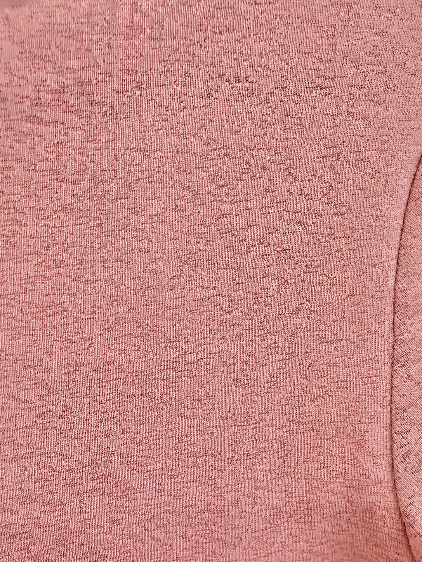 Nude Lucy Pink Long Sleeve Top - Size S (6 - 8)