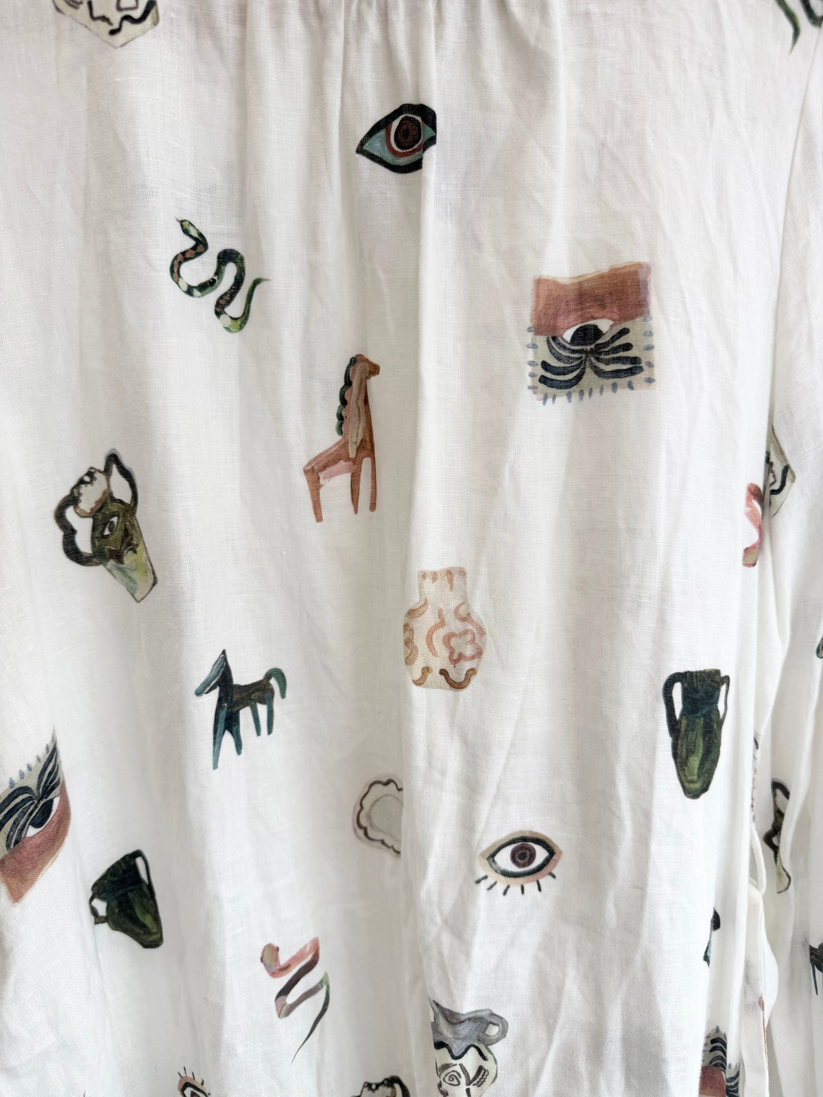 Alemais 'Hera' Mini Dress in White - Size 12