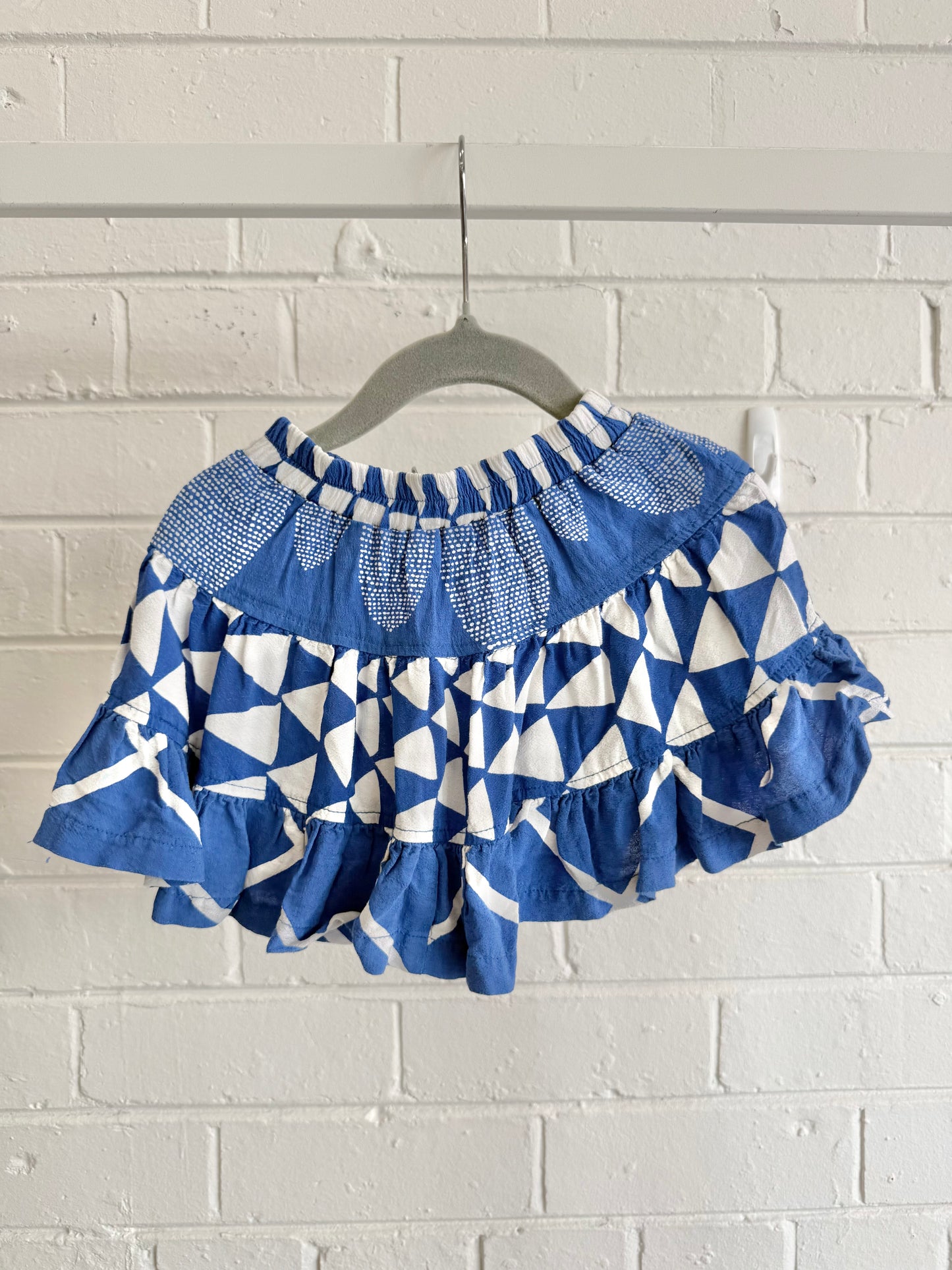 Mister Zimi Mini Skirt in Blue - Size 2