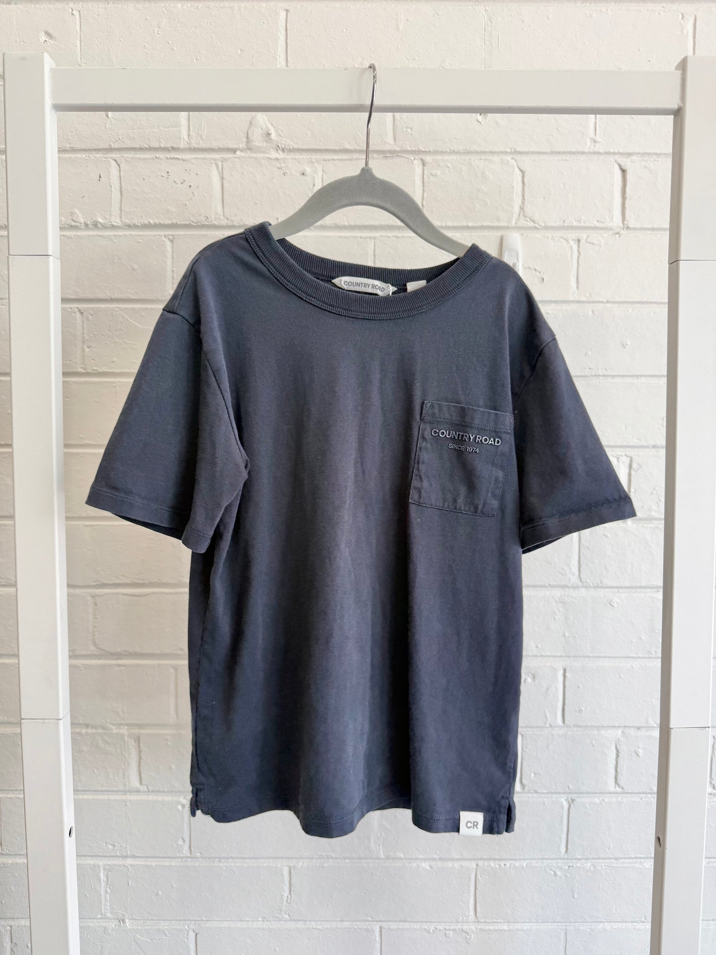 Country Road Navy Tshirt - Size 8