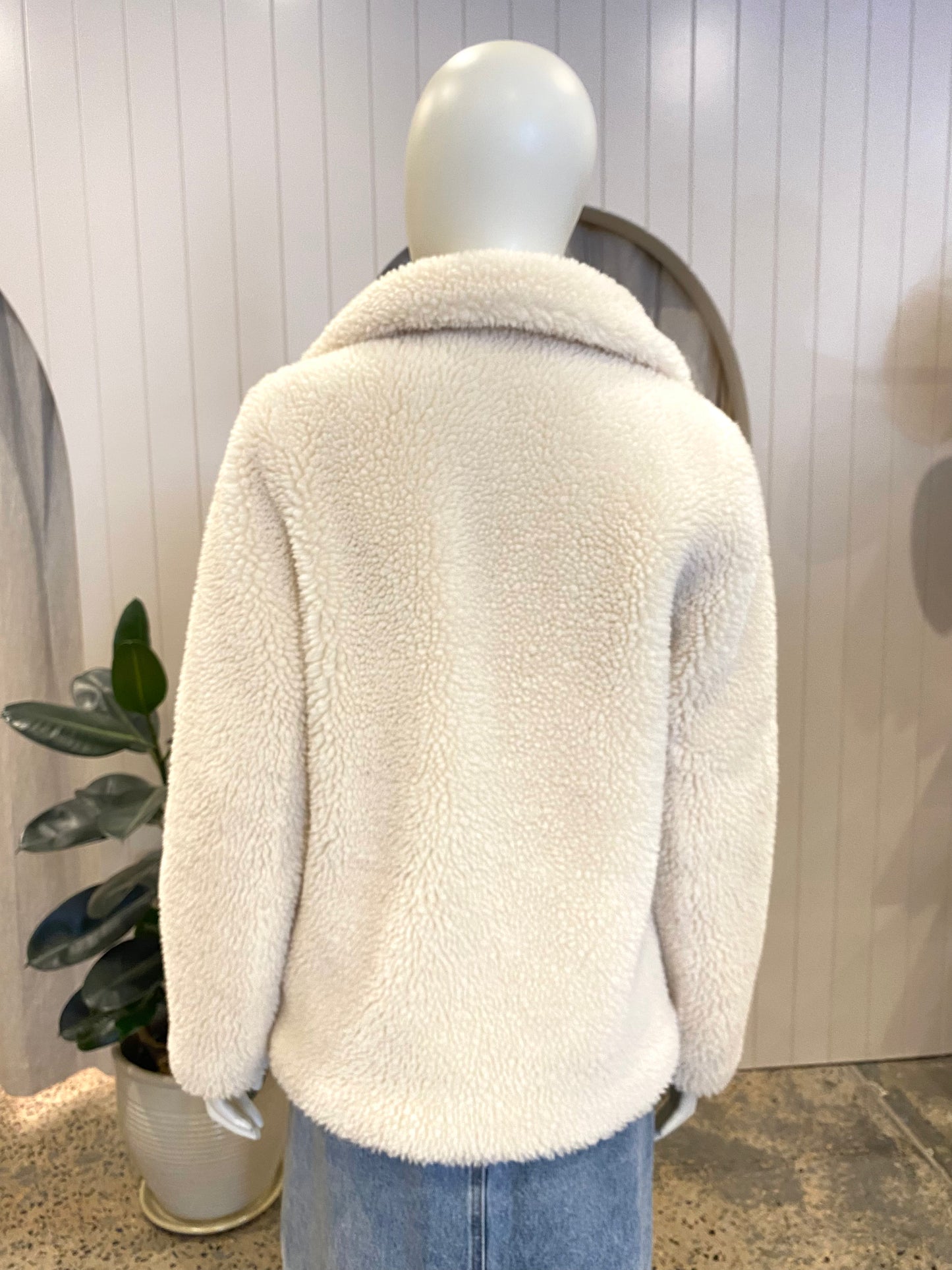 Friends With Frank Off White Henrietta Jacket - Size XS
