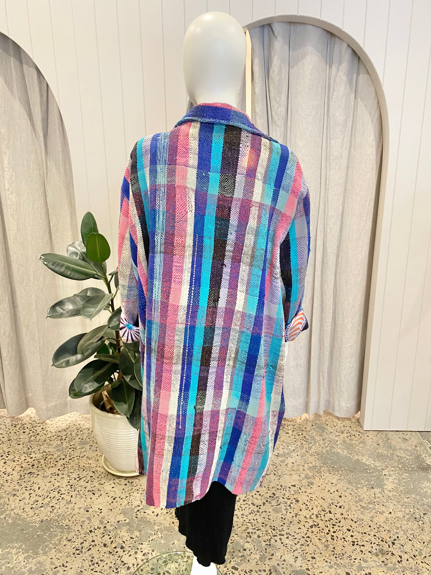 Broc The Kasbah By Divy Upcycled Coat - Size S/M