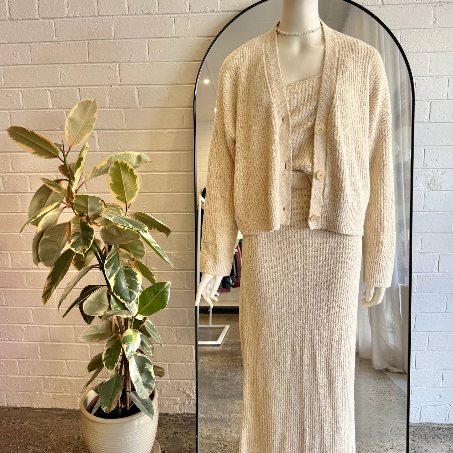 Country Road Boucle Knit Maxi Skirt - Size 14