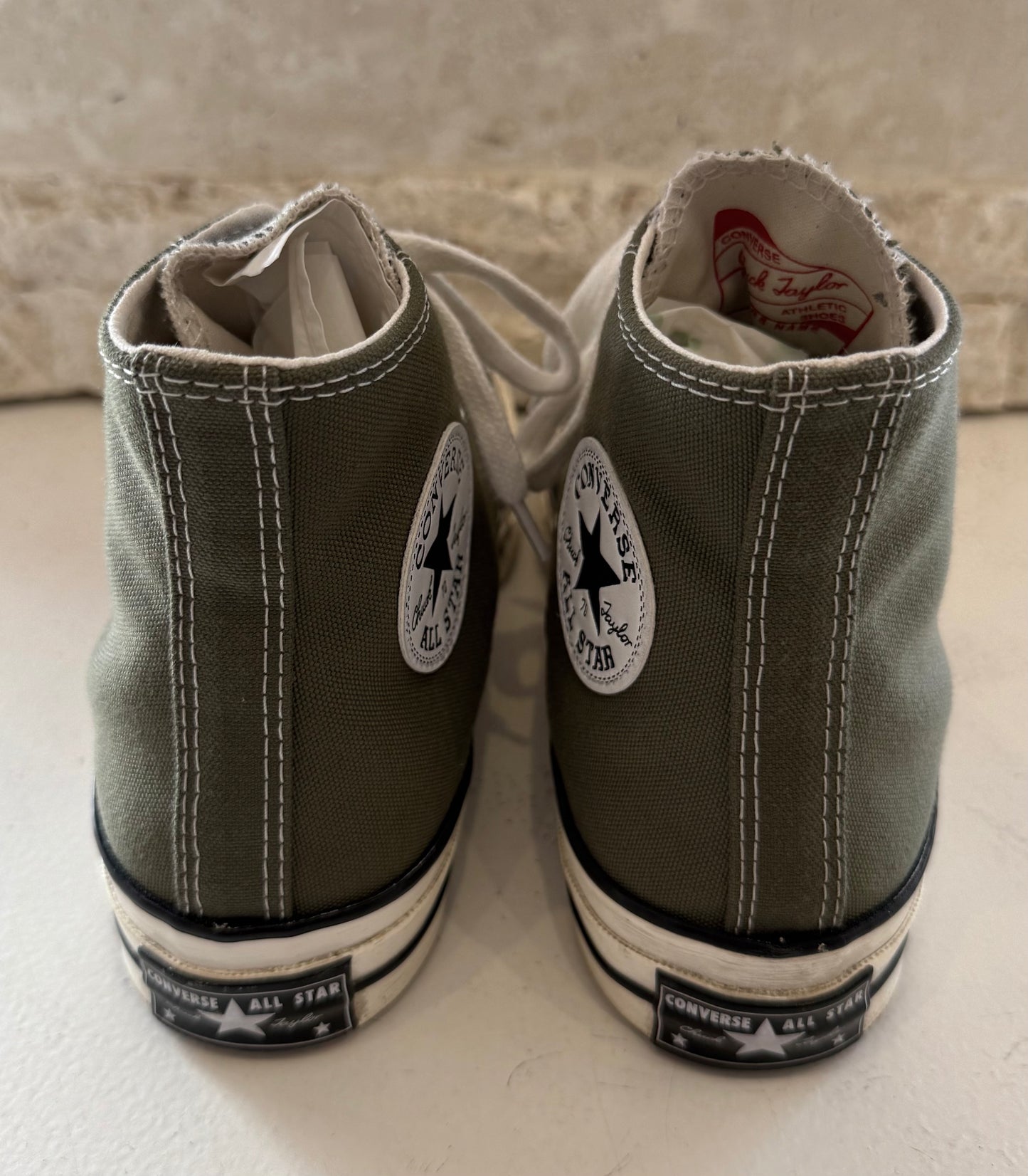 Converse 70 High Tops in Khaki - Size 7