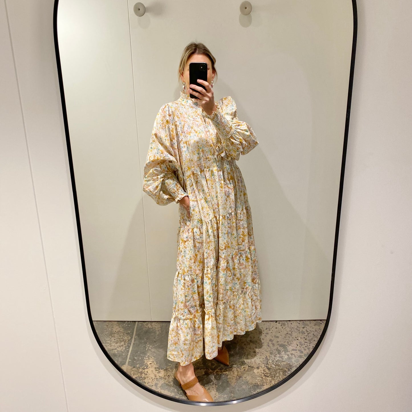 La Boheme Girls Floral Maxi Dress - Size 12-14