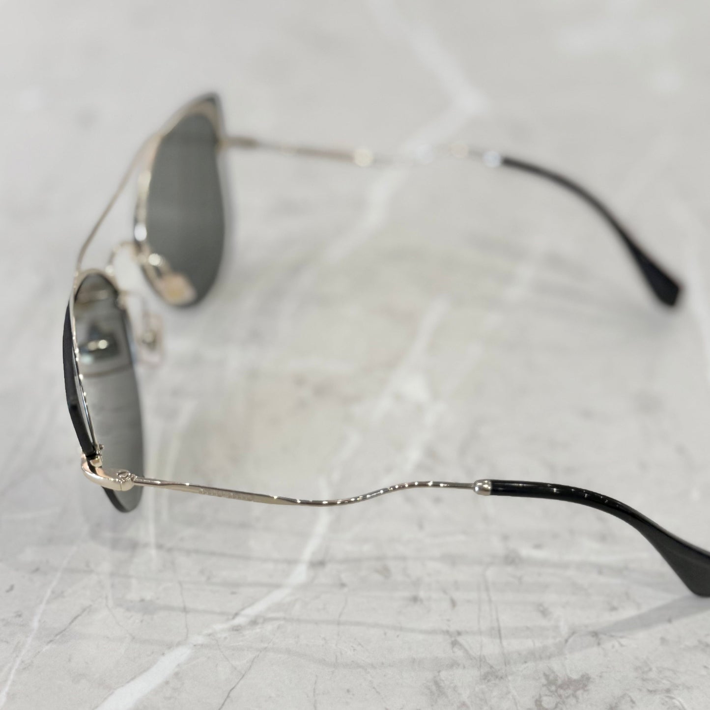 Miu Miu Pale Gold SMU5S Sunglasses – sunglasses, view 2