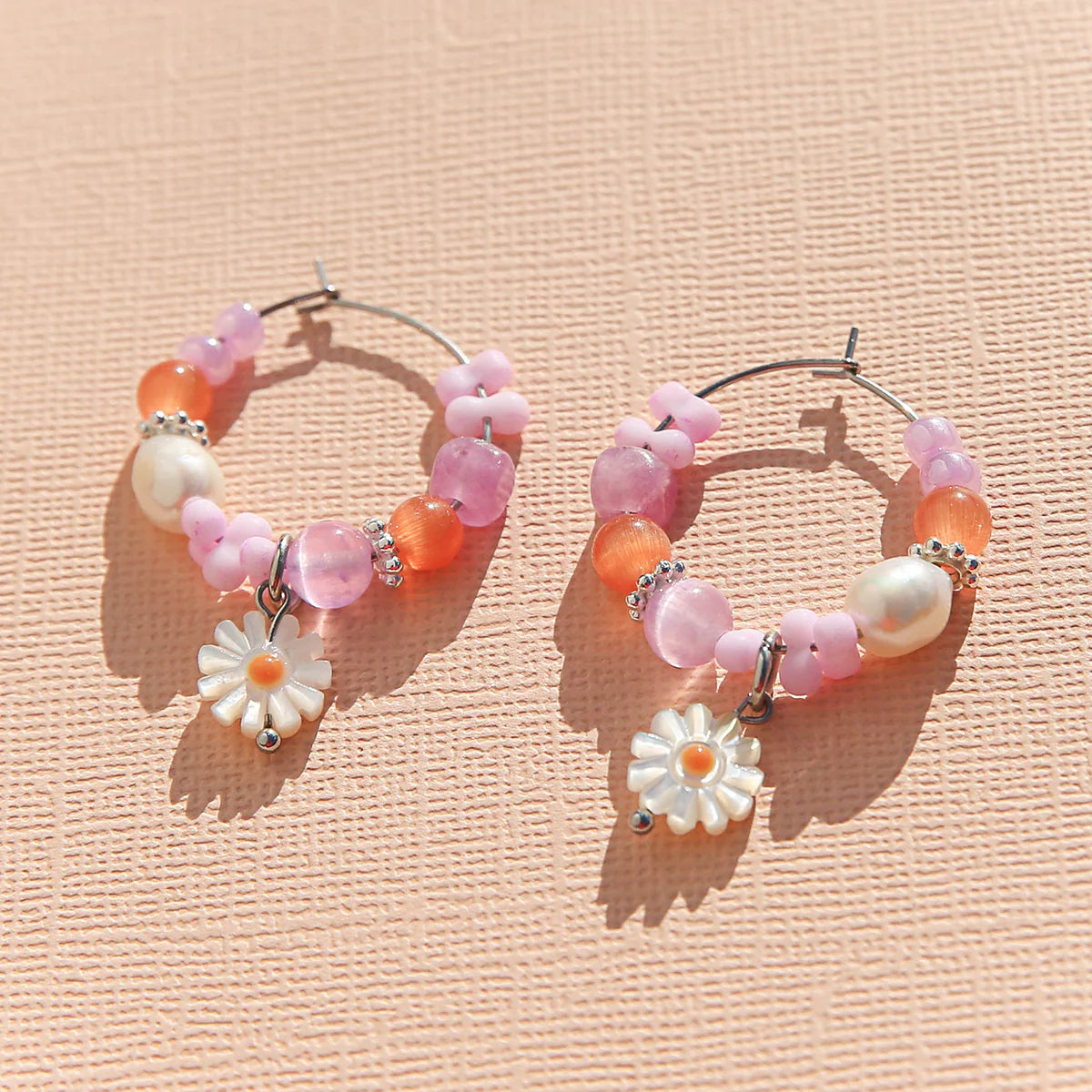 Kingston Medium Daisy Party Hoops