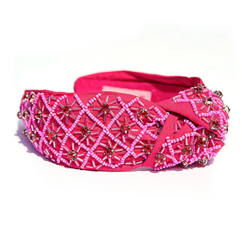 Kingston Hot Pink Diamanté Headband