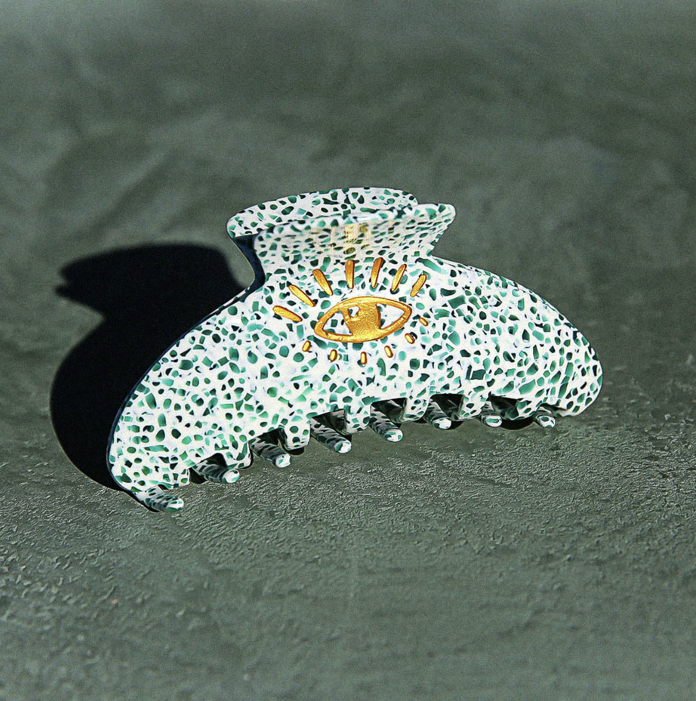 Kingston Eye Love Green Terrazzo Clip