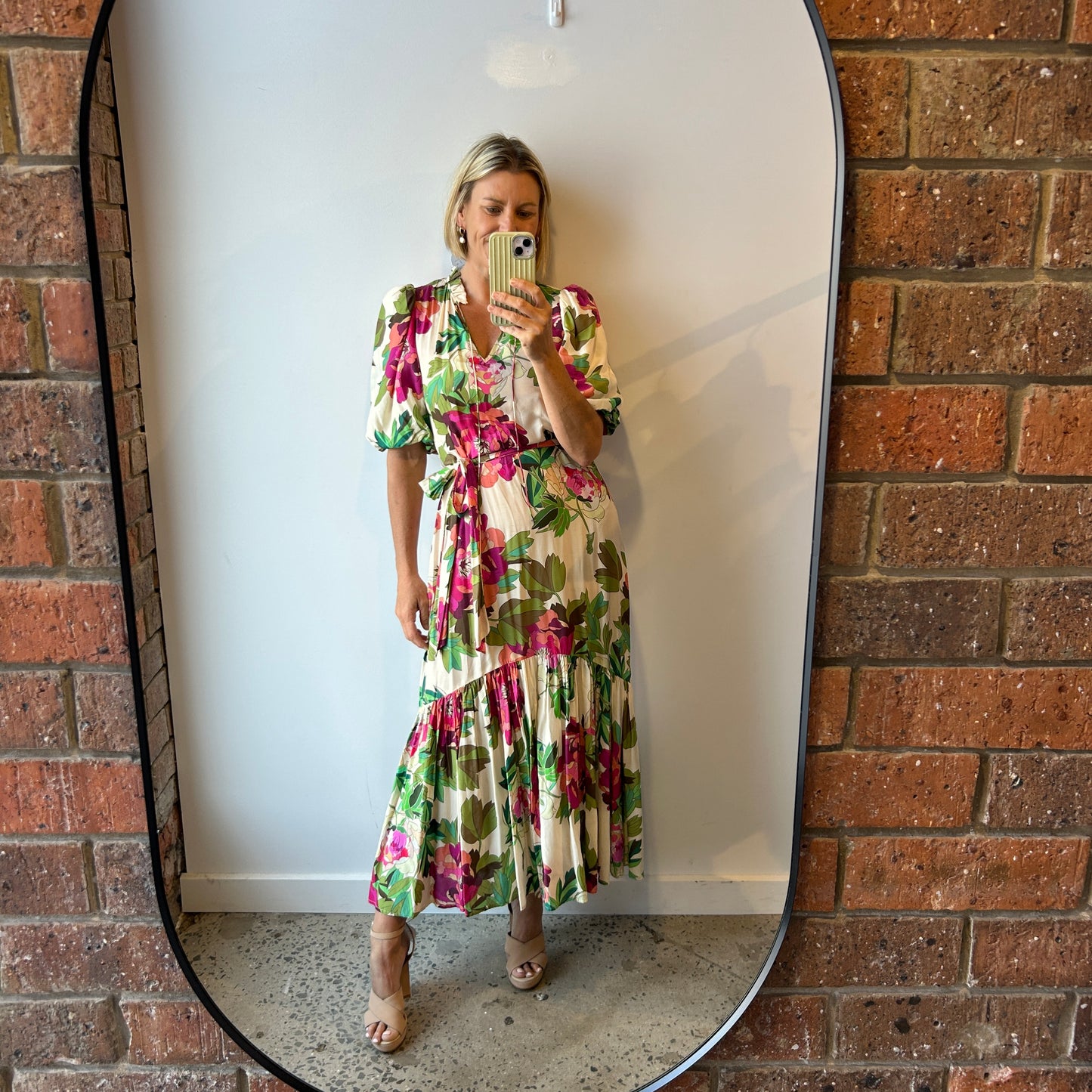 Cable Melbourne Fleur Maxi Dress - Size 8