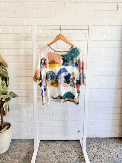 Wolf & Mishka Silk Top - One Size (12-14)