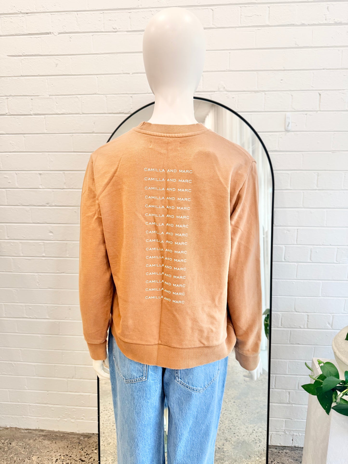 Camilla & Marc Lightweight Dunning Crew Sweater - Size 6-10