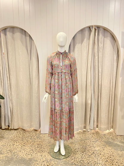 Tigerlily Marjorie Isla Maxi Dress in Taragon - Size 10