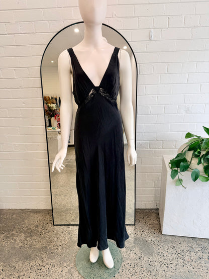 Auguste Black Aurelia Maxi Dress - Size 10