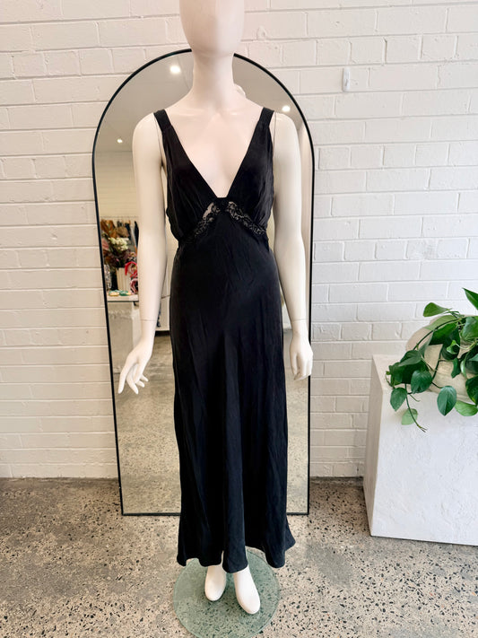 Auguste Black Aurelia Maxi Dress - Size 10
