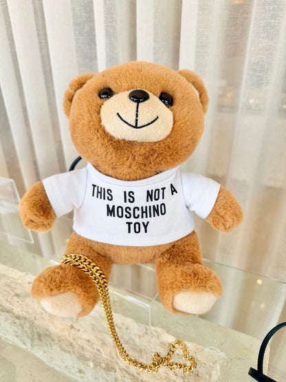 Moschino Plush Teddy Bear Bag
