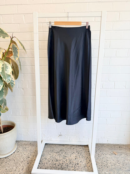 Marville Road Ally Satin Stretch Skirt - Size 36 (8)