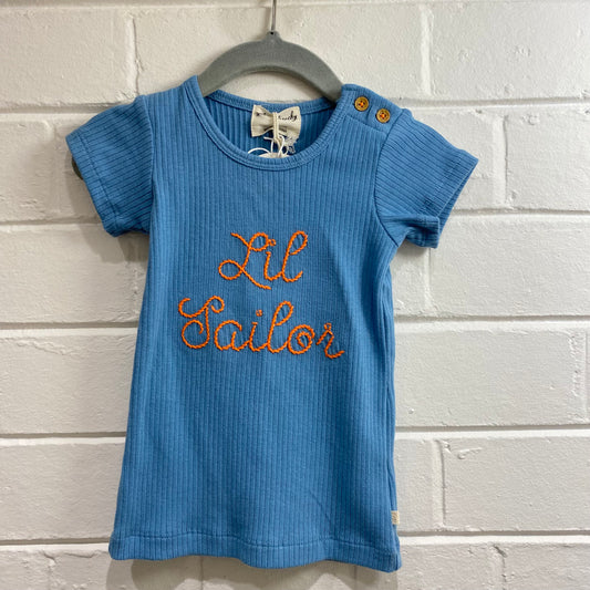 Wilson and Frenchy Blue Top - Size 1