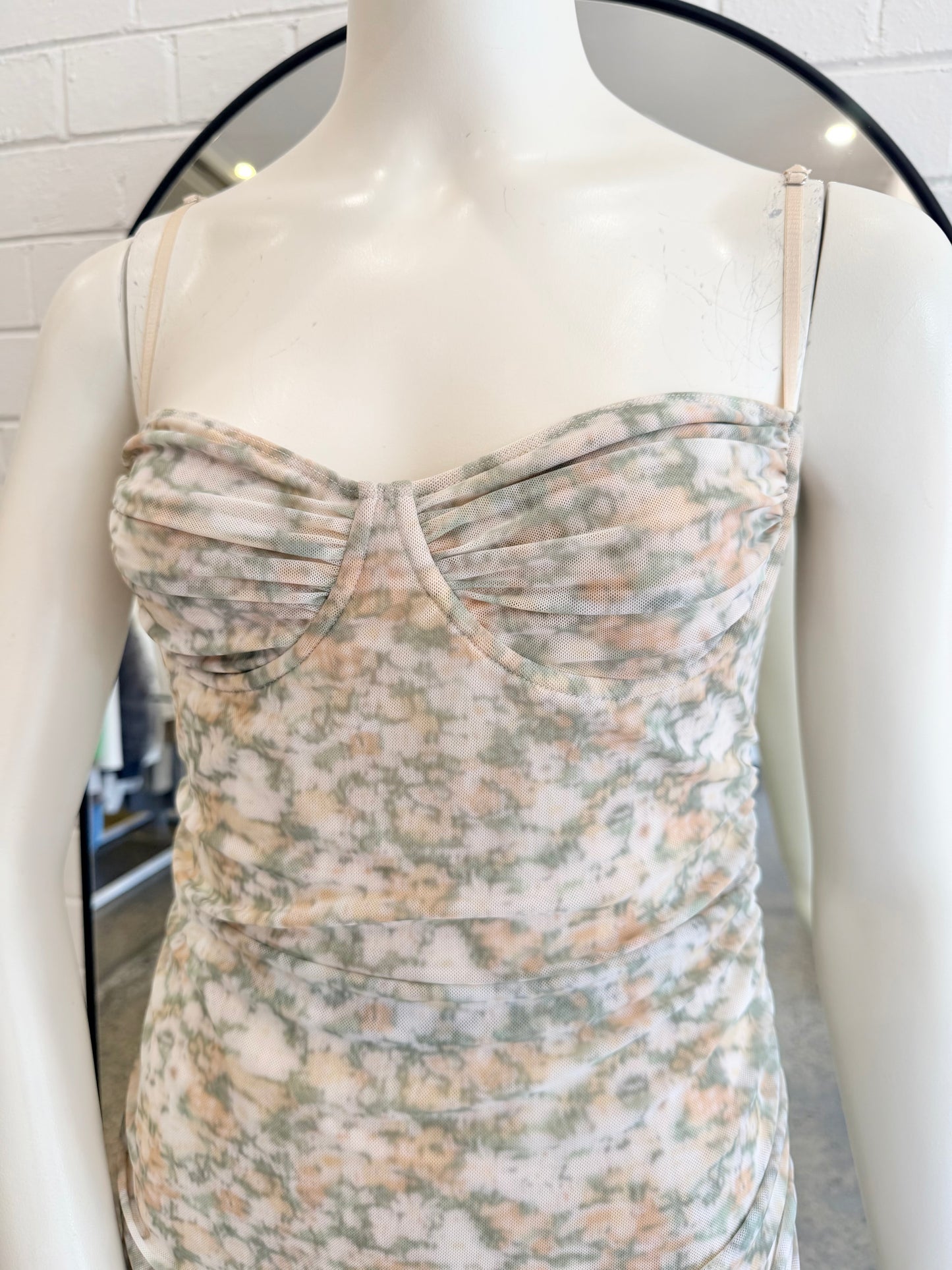 Camilla & Marc Majorelle Floral Print Midi Dress - Size 10
