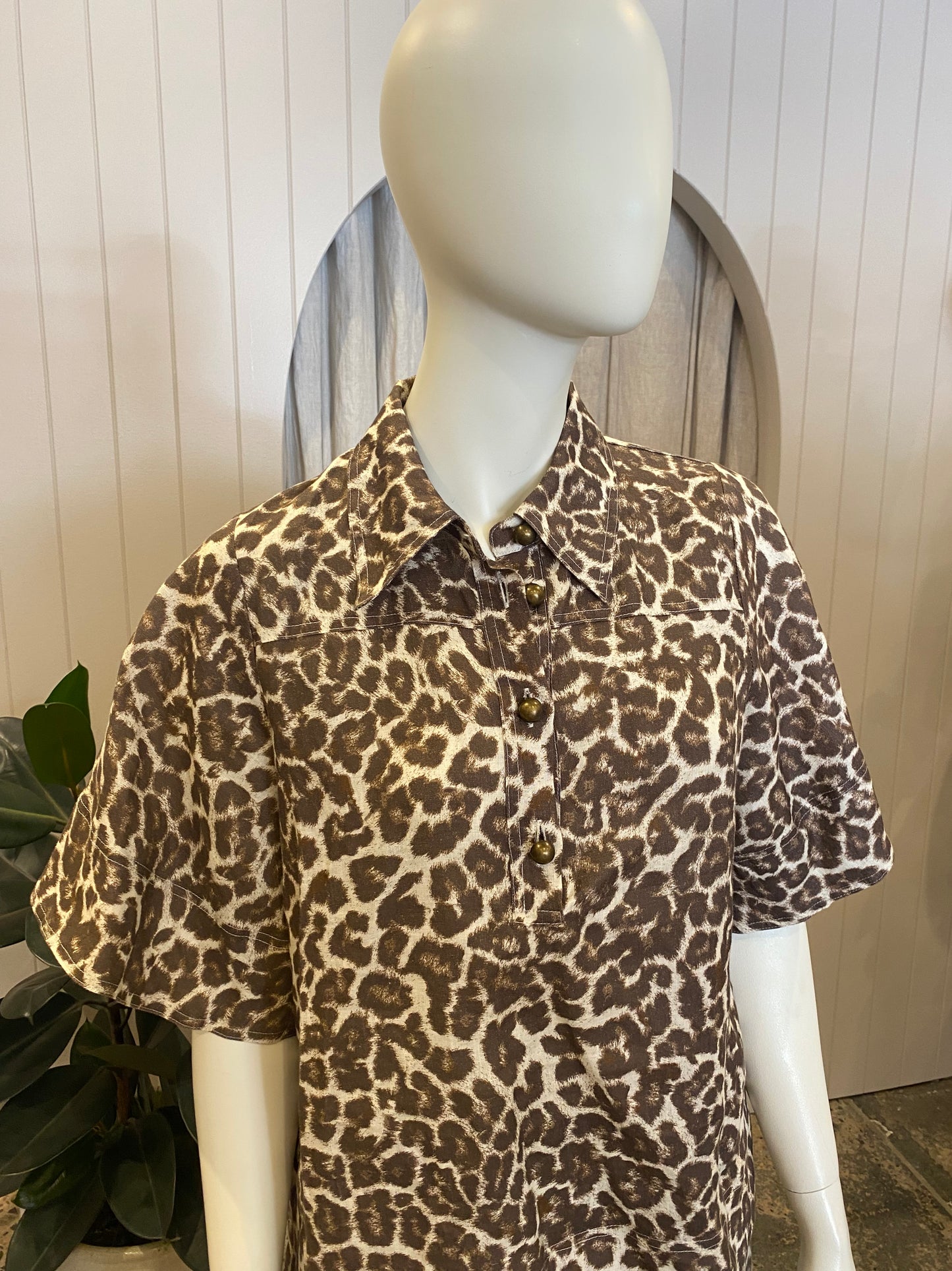 Zoe Kratzmann Leopard Print Co-ord Set - Size 1 (10)