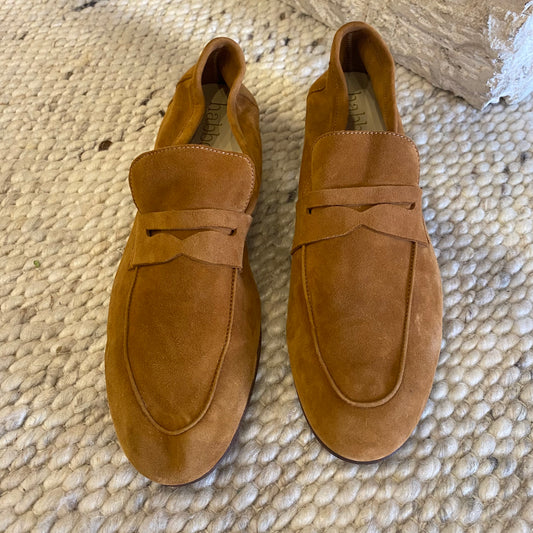 Habbot 'Paullo' Suede Loafer in Ginger - Size 42