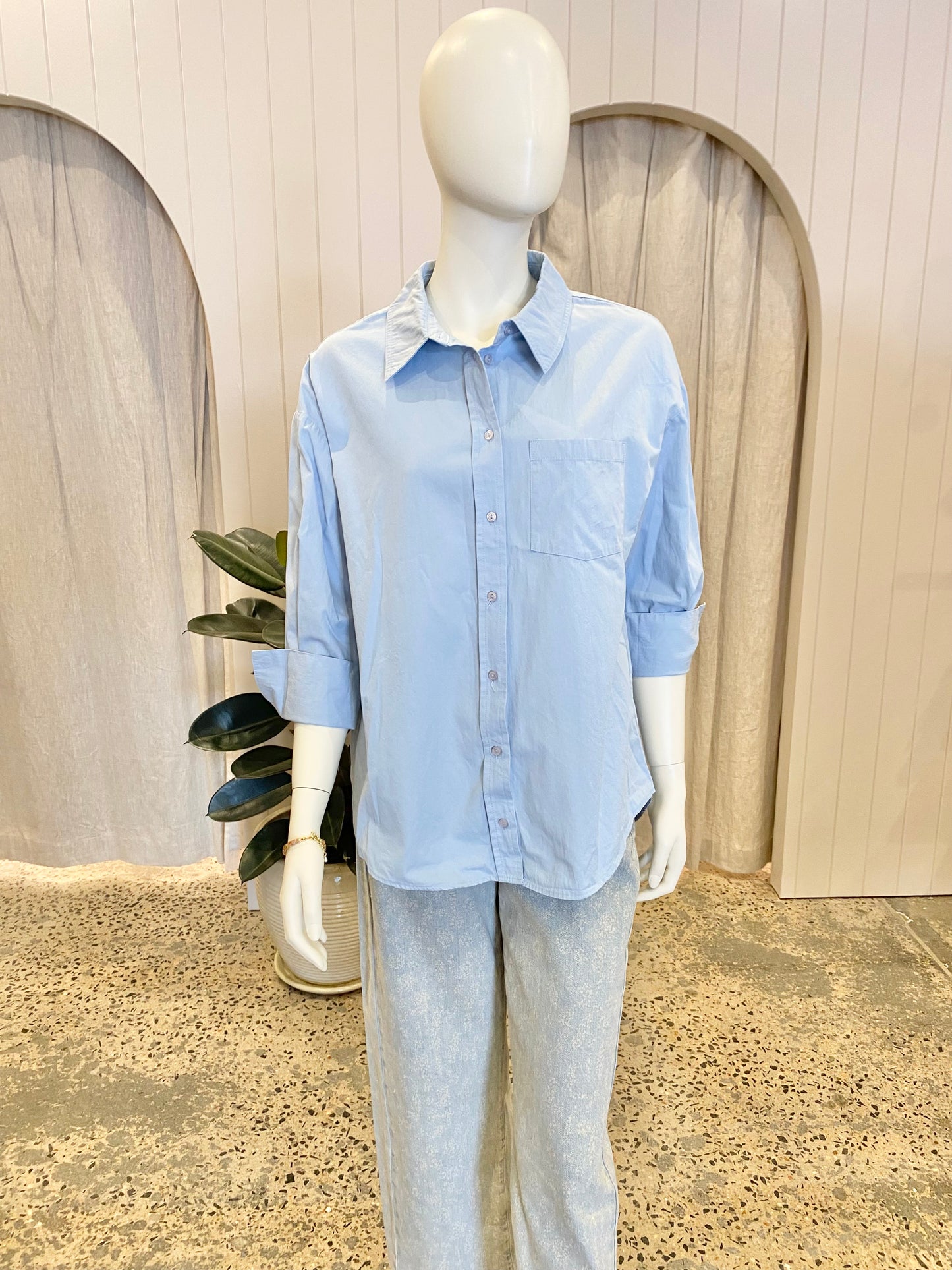 Anine Bing Chemise Mika Shirt - Size S