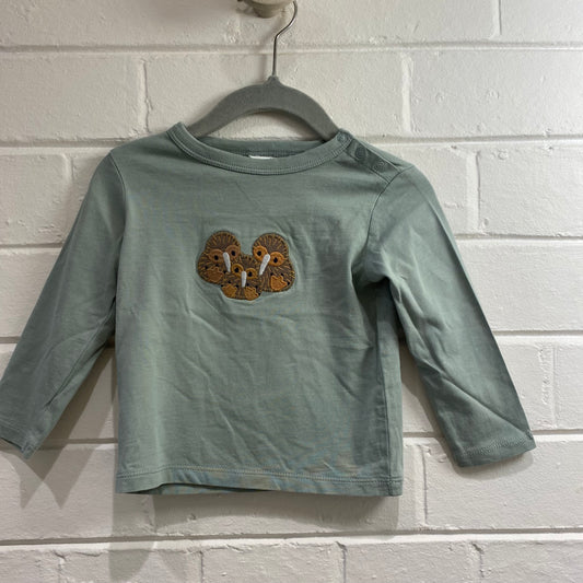 Country Road Kiwi Long Sleeve tee - Size 0