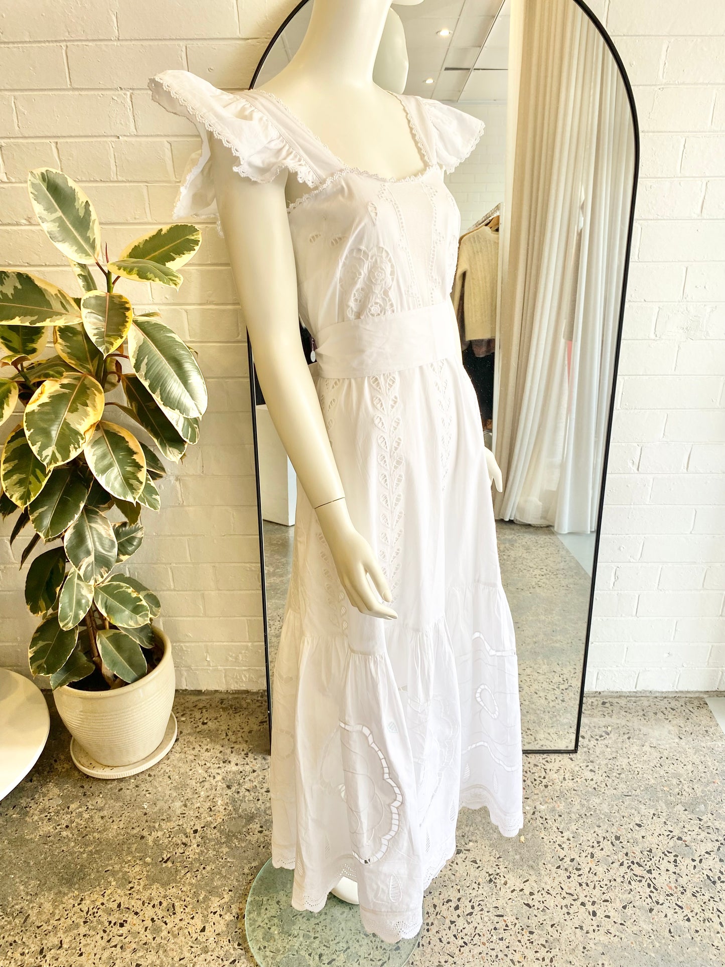 Binny White New Years Eve Sundress - Size 8