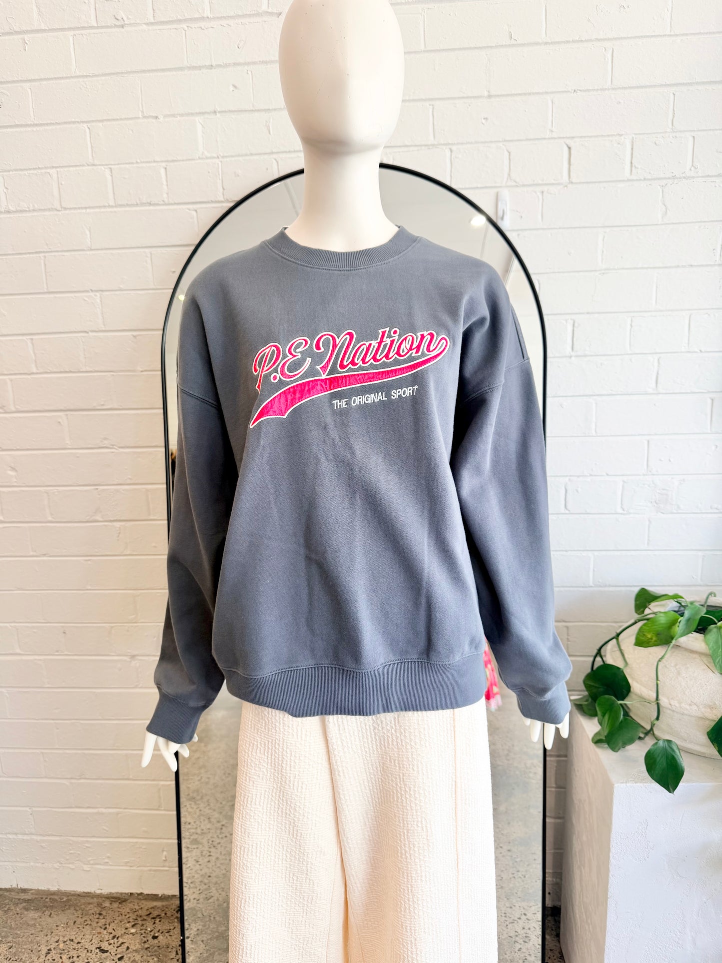 PE Nation Marine Blue Formation Sweat - Size M (10 - 12) - Pre-Loved Geelong 1