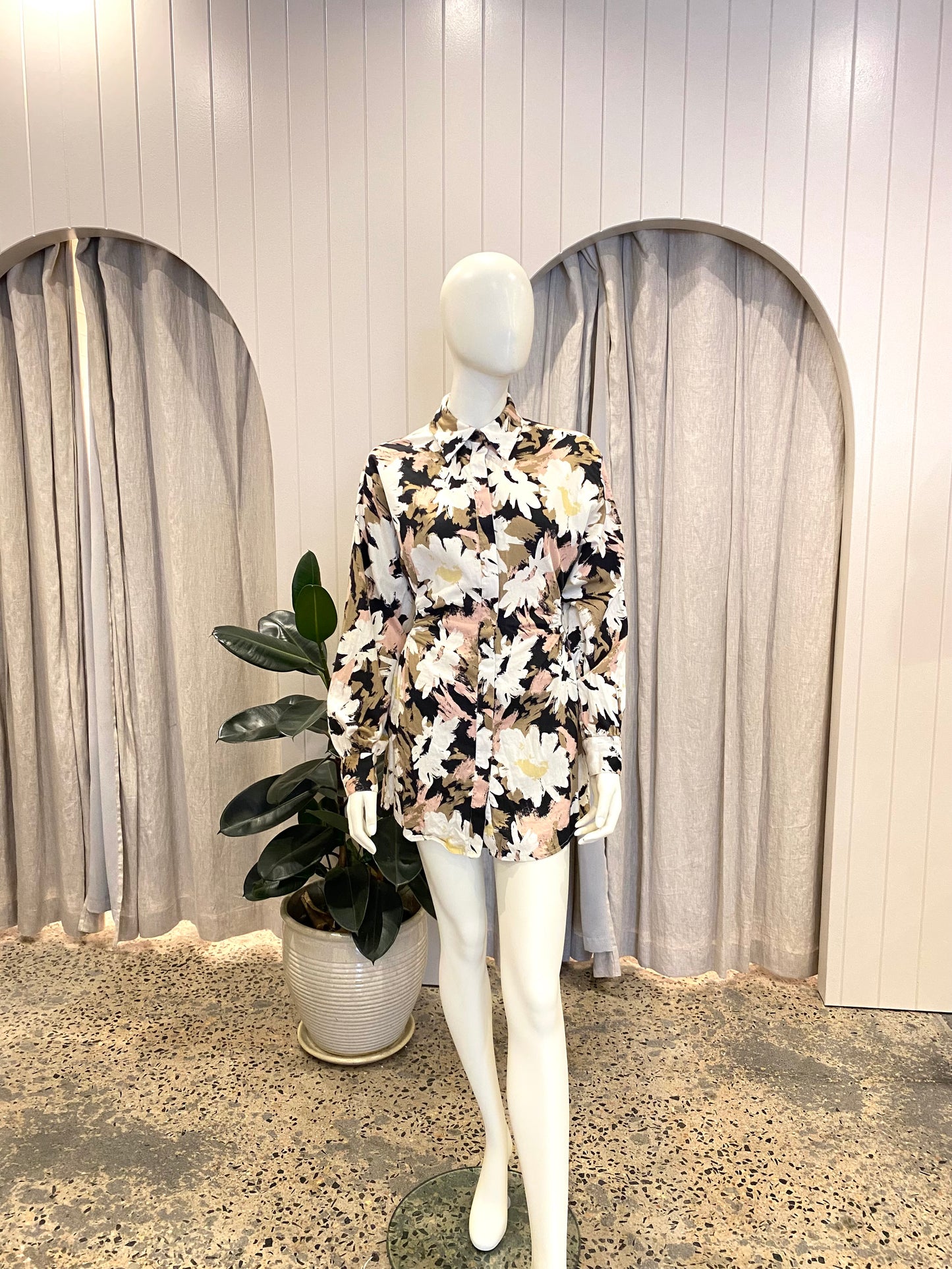 Hansen & Gretel Kennedy Shirt Dress - Size M (10)