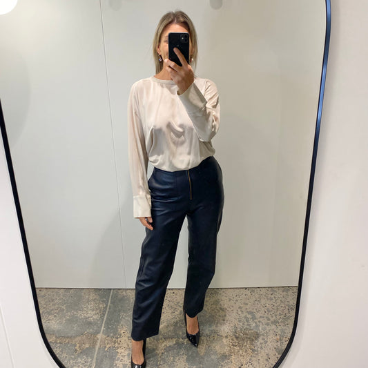 By Malene Birger 'Domenicas' Silk Blouse - Size 36 (8/10)