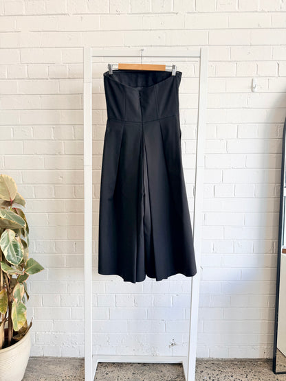 Country Road Black Strapless Jumpsuit - Size 8