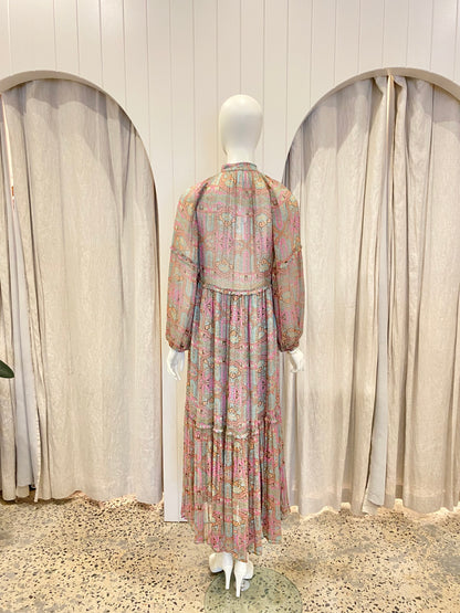 Tigerlily Marjorie Isla Maxi Dress in Taragon - Size 10