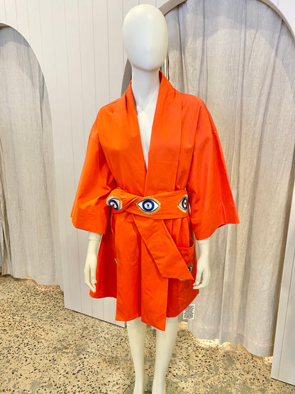 La Boheme Girls Nirvana Evil Eye Robe - Size M/L (12-16)