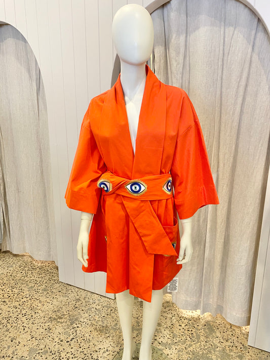 La Boheme Girls Nirvana Evil Eye Robe - Size M/L (12-16)