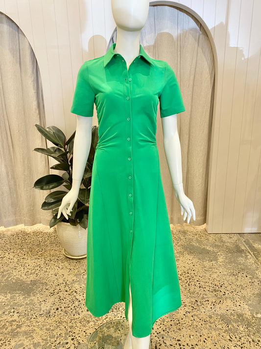 COS Shirtdress in Green - Size XS (8)