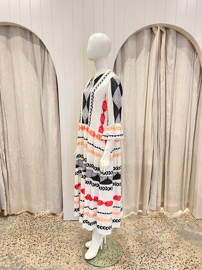 Valerie Khalfon Corte Dress - Size 44 (au 14-16)