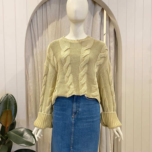 Camilla and Marc Louis Cable Sweater - Size S/M