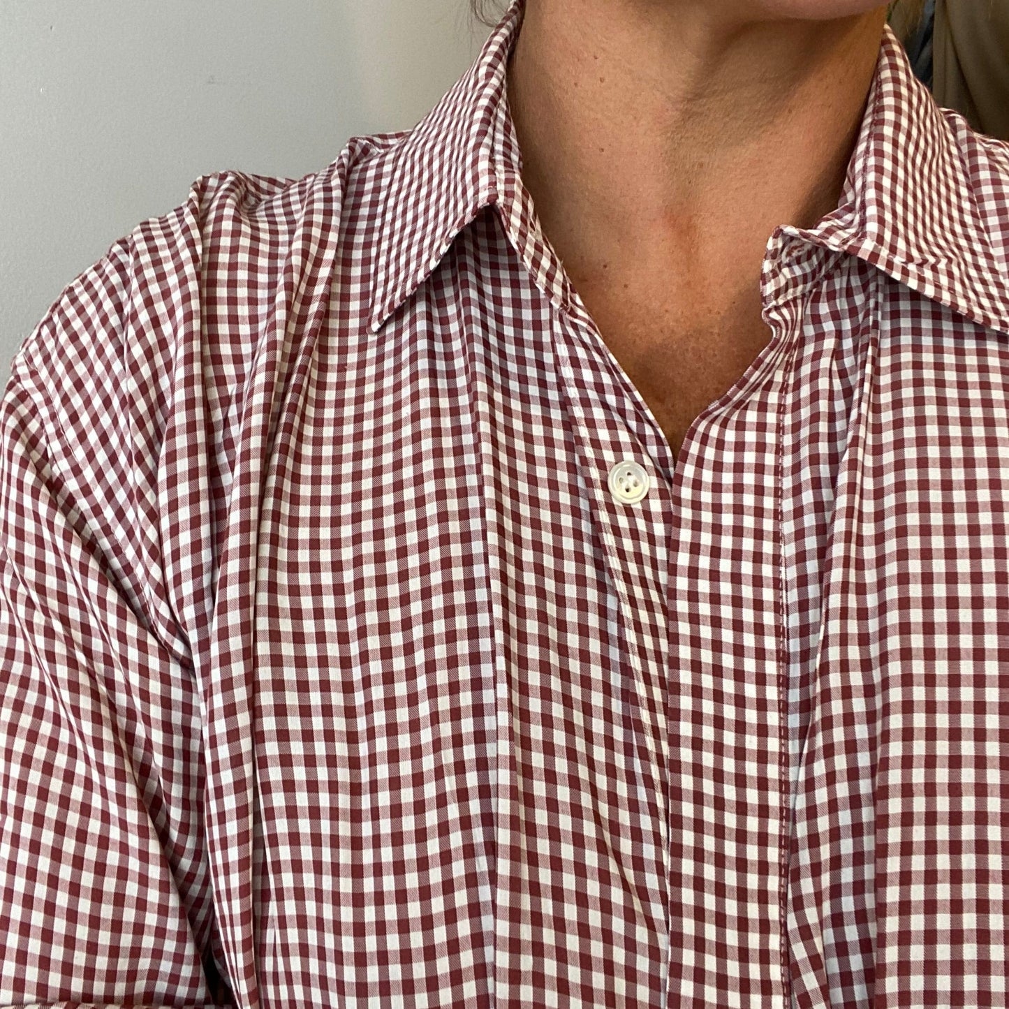 Scanlan Theodore Ruby Gingham Dress - Size 10