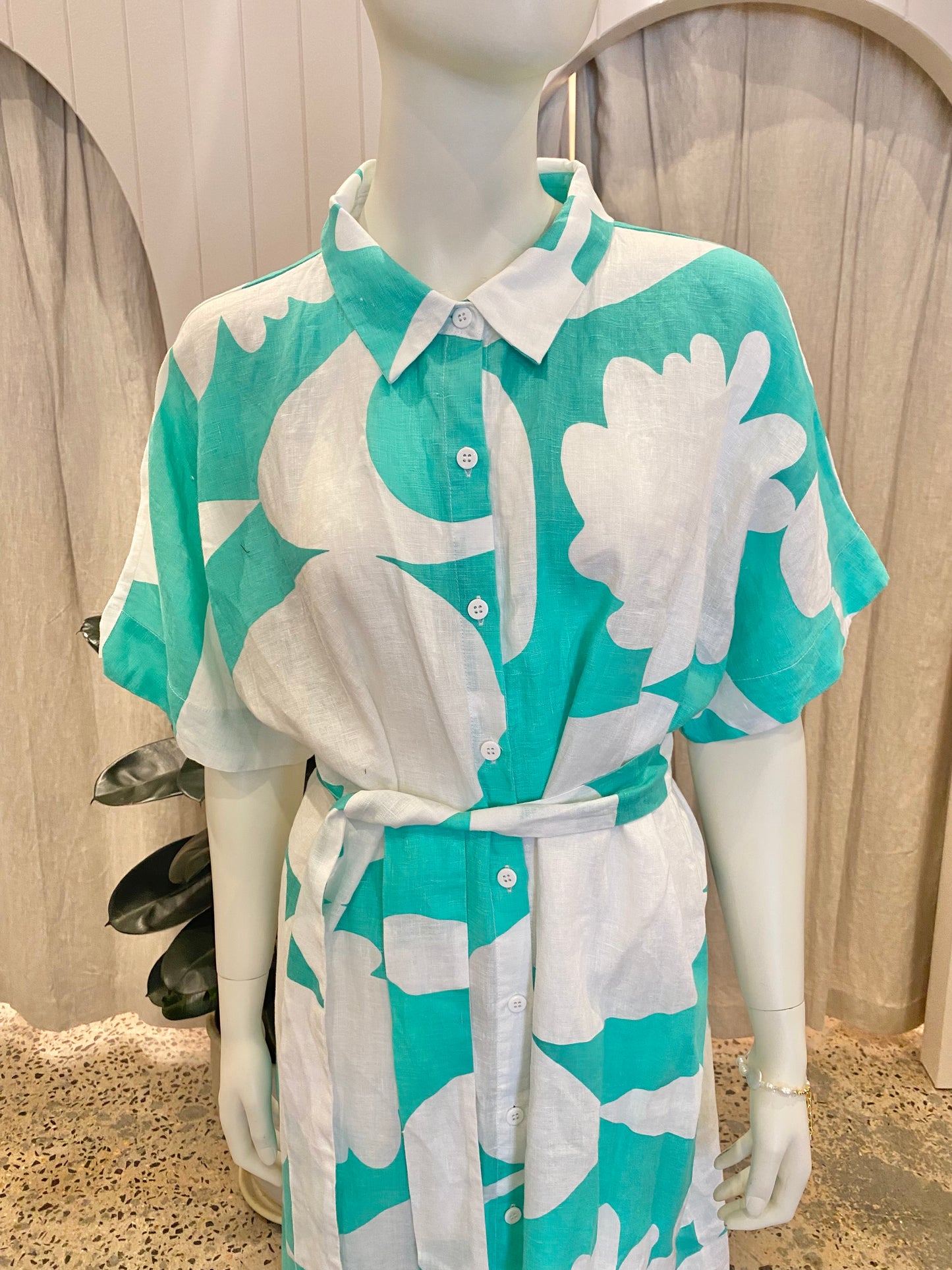 Gorman Green Banket Shirtdress - Size 14