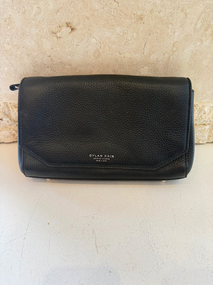 Dylan Kain Black Pebbled Love St Studios Handbag