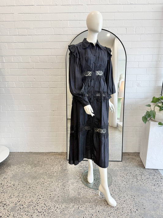 Trelise Cooper 'A Dress The Class' Maxi Dress in Black - Size 8