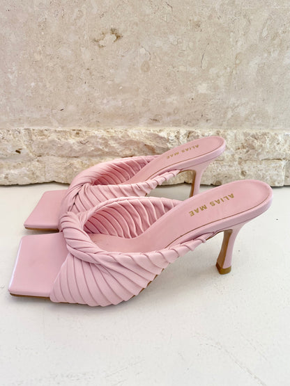 Alias Mae Pink Flora Heels - Size 39