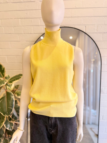 Viktoria and Woods Yellow Awestruck Knit Top - Size 4 (12-14)