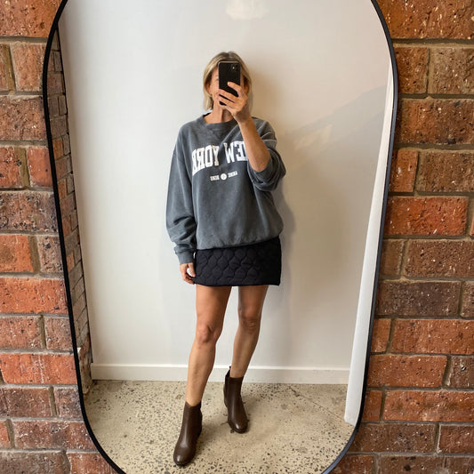 Anine Bing Ramona Sweatshirt - Size XL